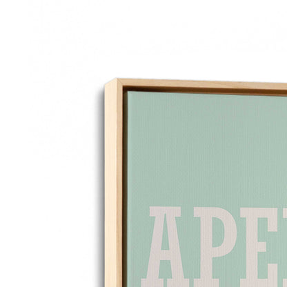 [Color:American Maple], Picture of art in a American Maple frame at an angle