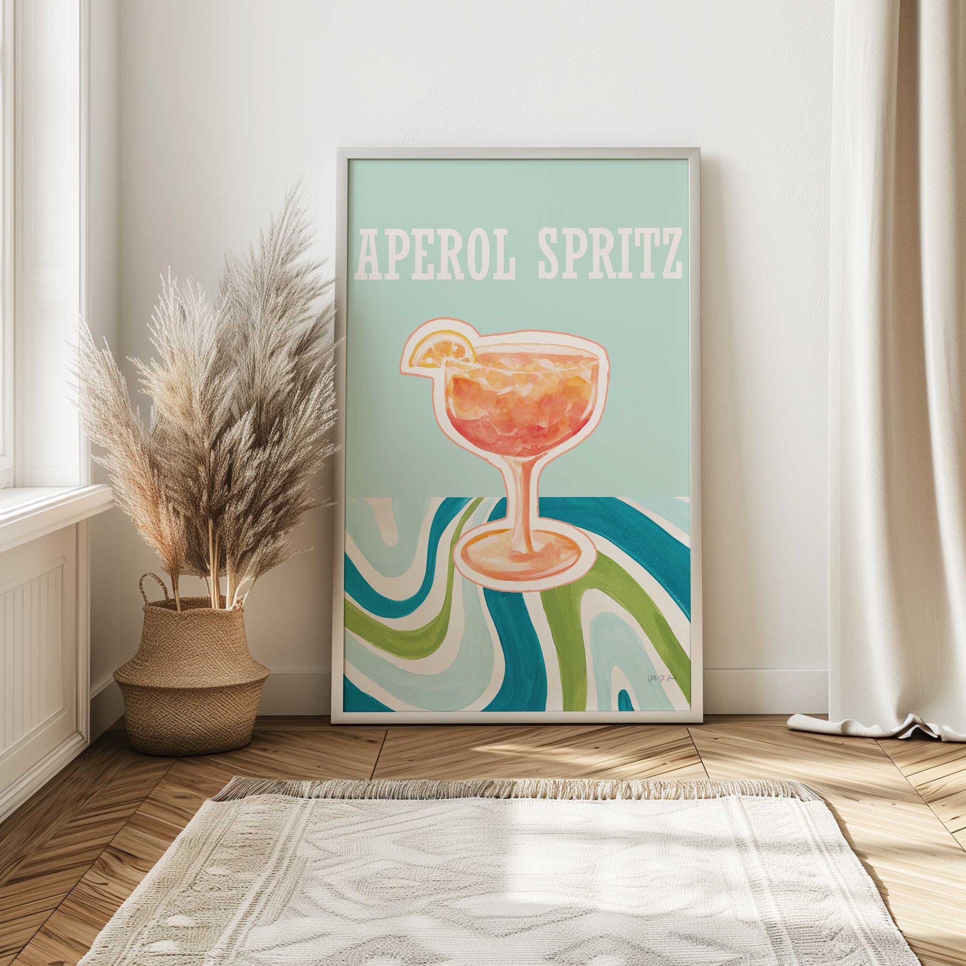 [SPECIAL],[LIFESTYLE], Picture of art hanging in a room
