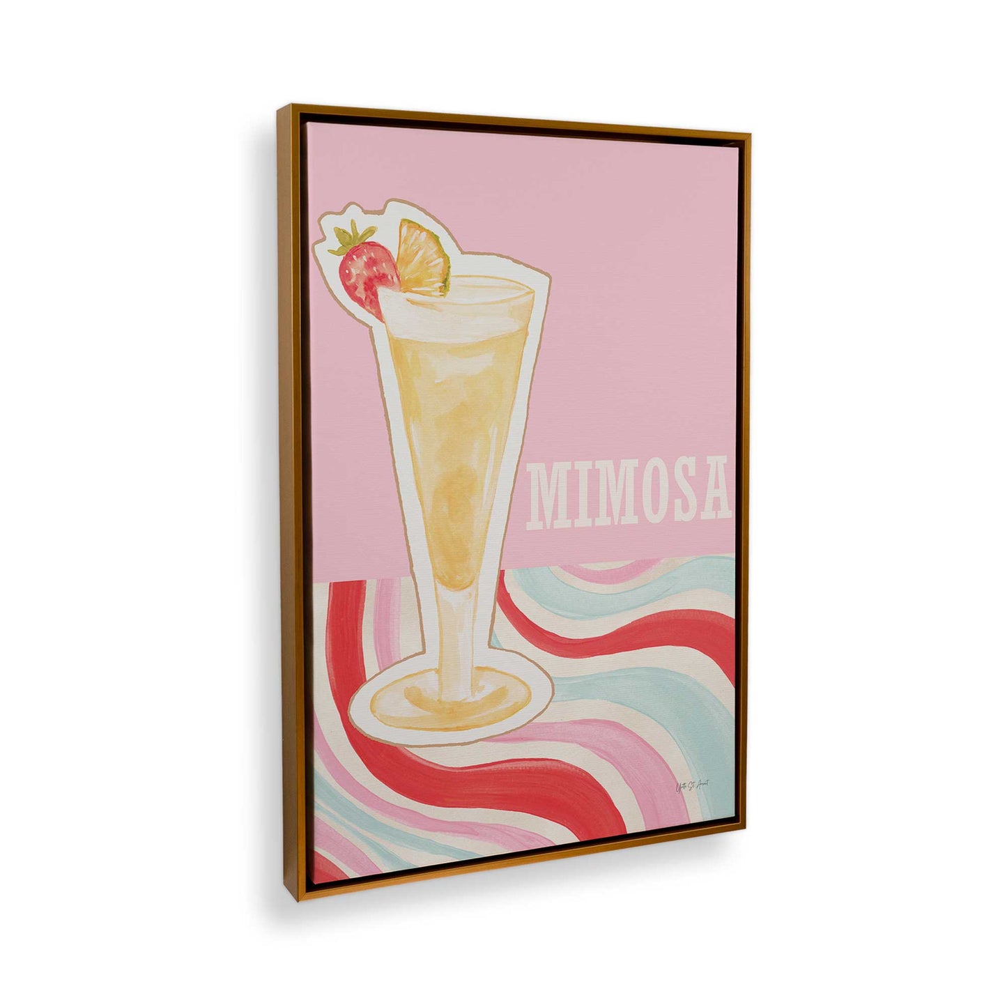 [Color:Polished Gold], Picture of the corner of the art