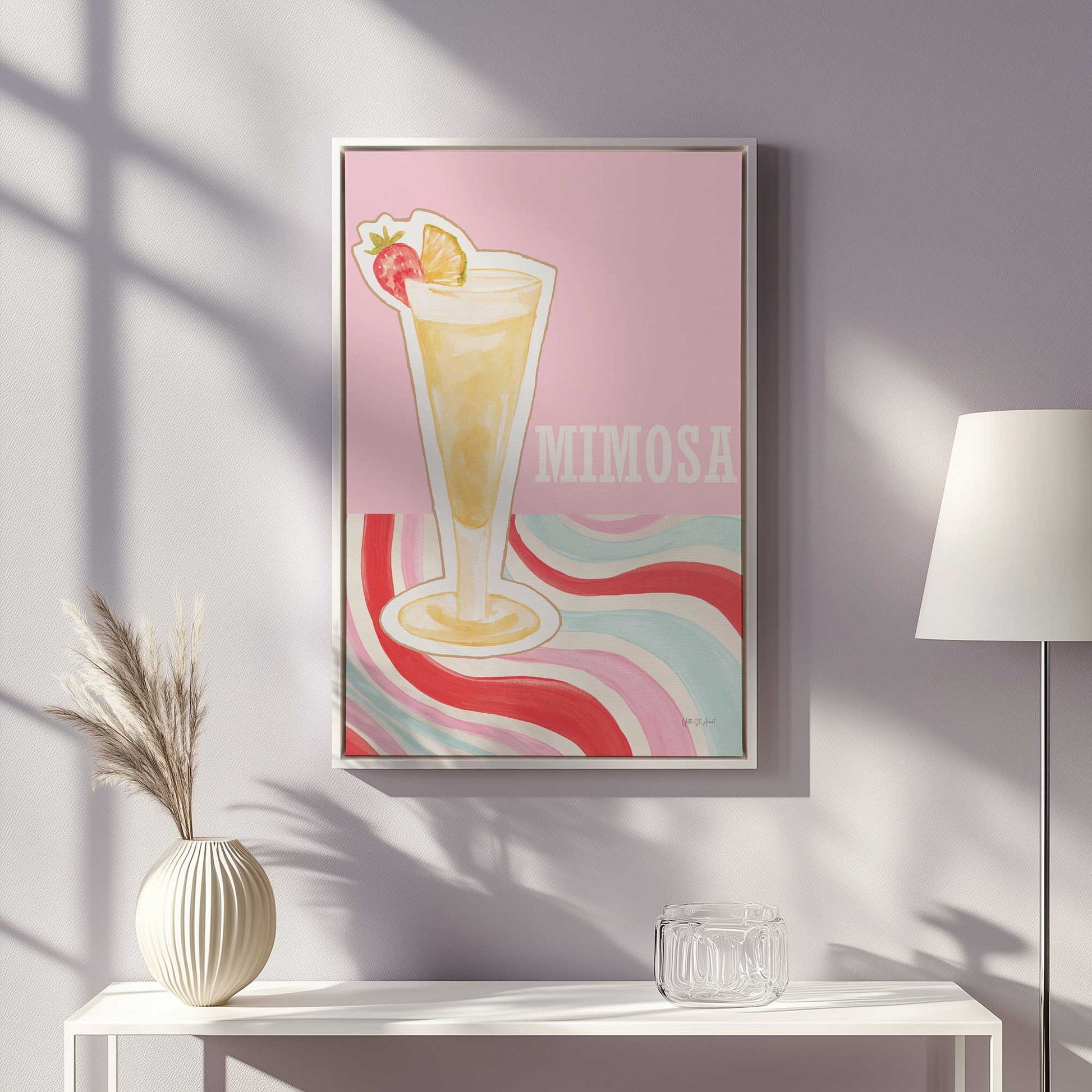 Picture of art in a room