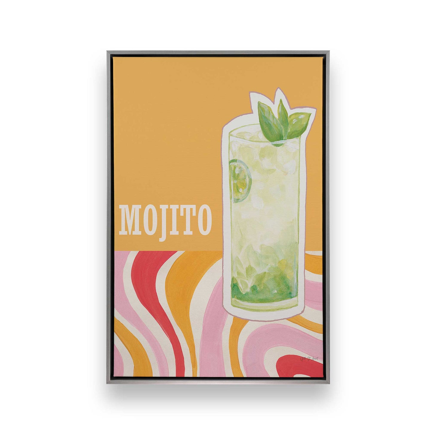 [Color:Polished Chrome], Picture of art in a Polished Chrome frame