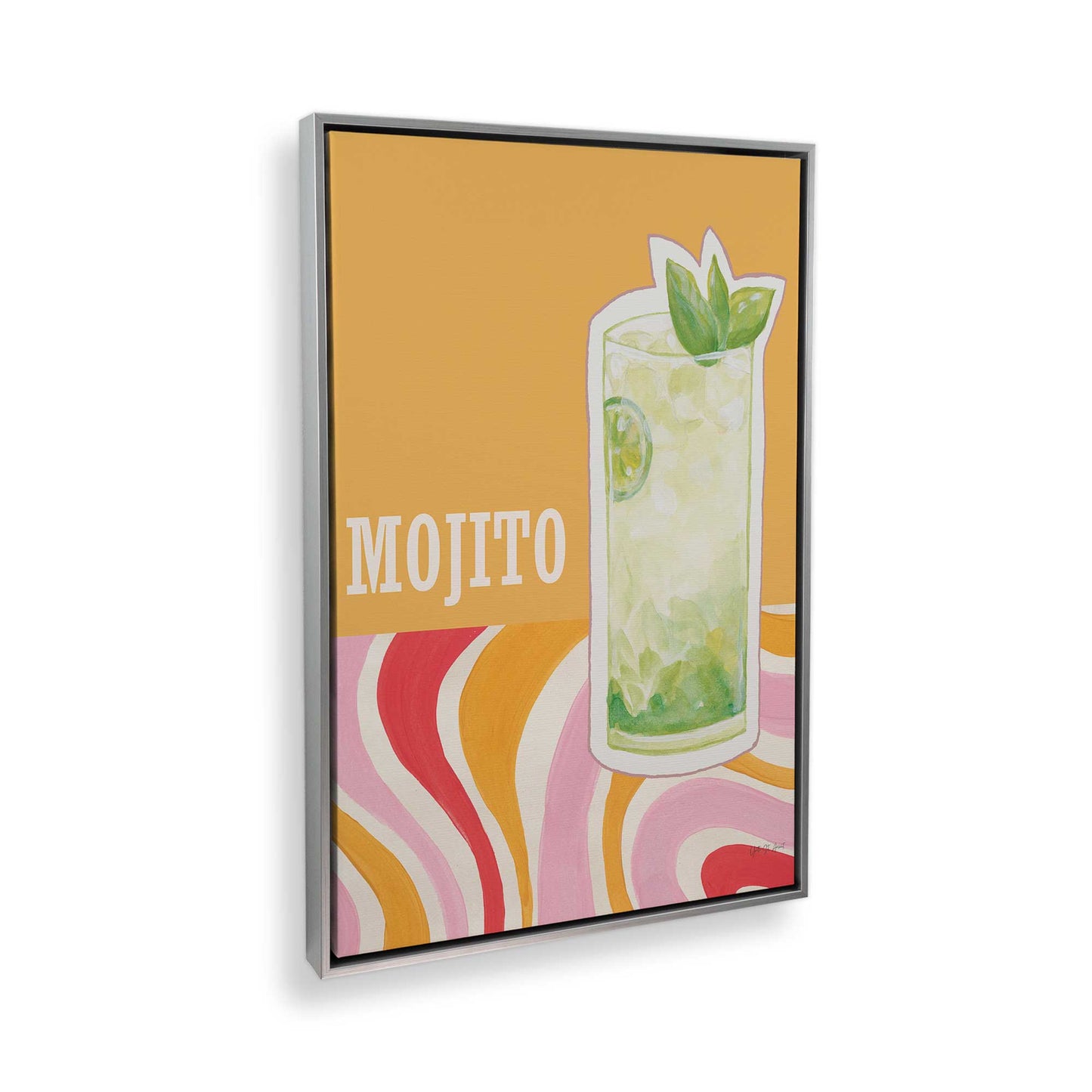 [Color:Polished Chrome], Picture of the corner of the art