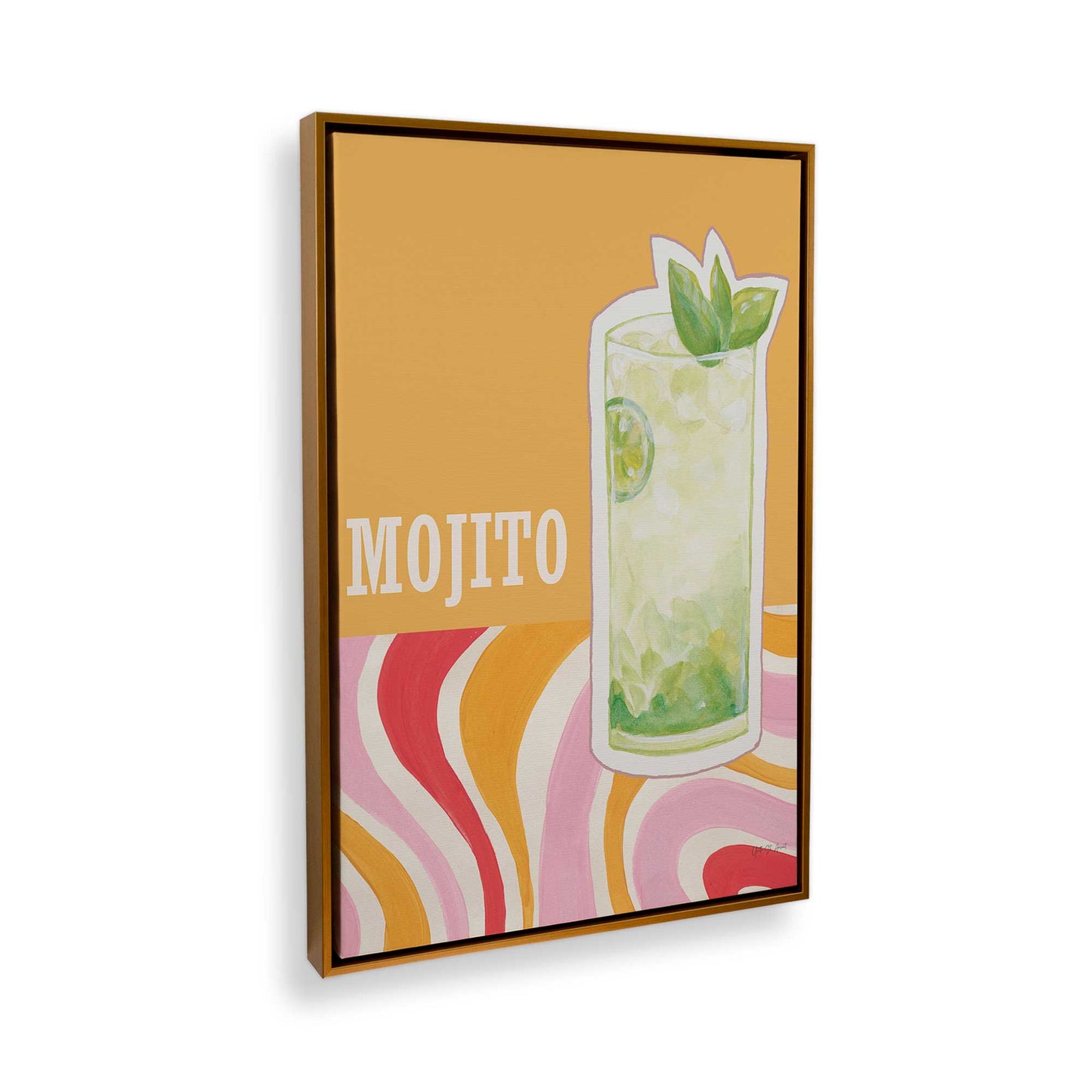 [Color:Polished Gold], Picture of the corner of the art