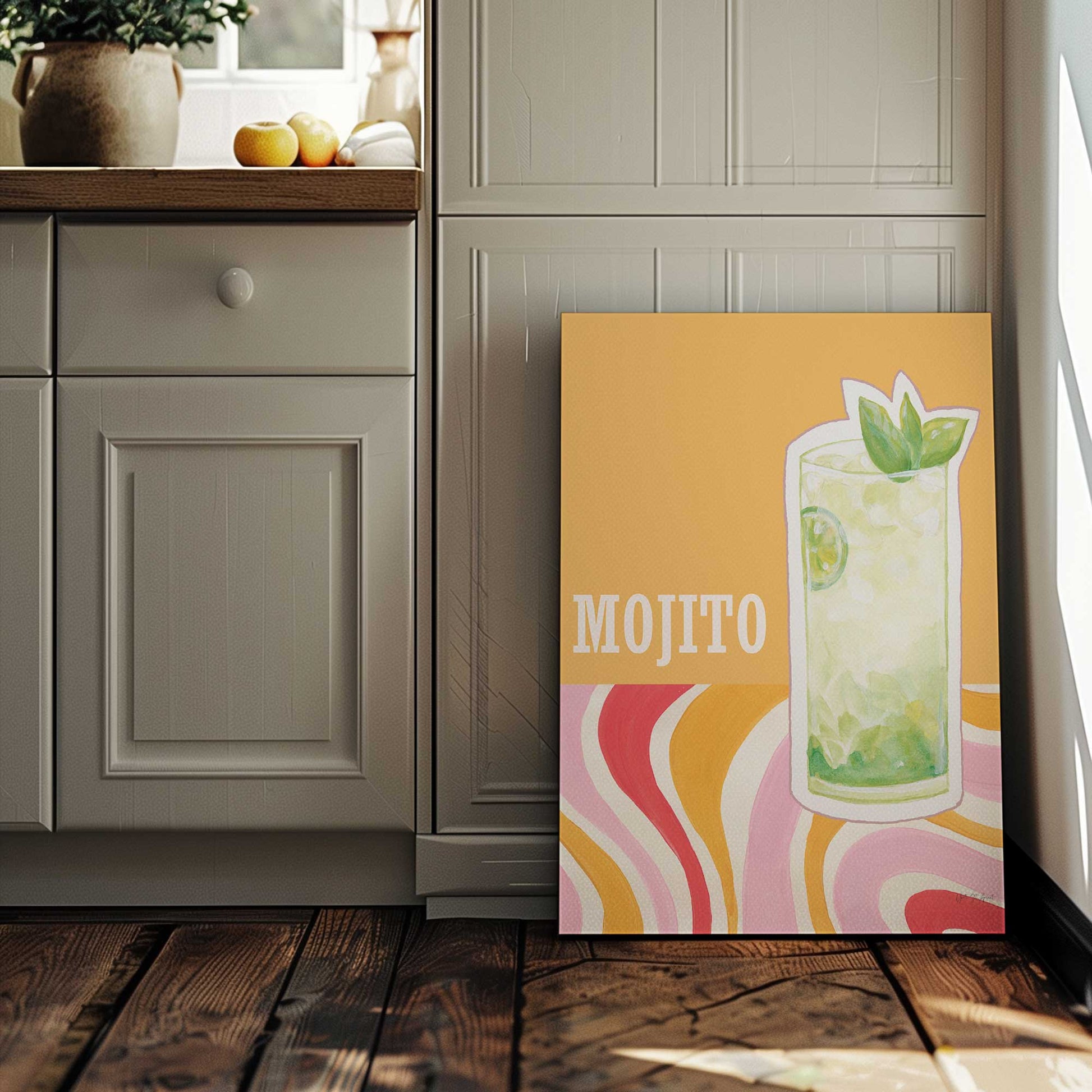 Picture of art in a room