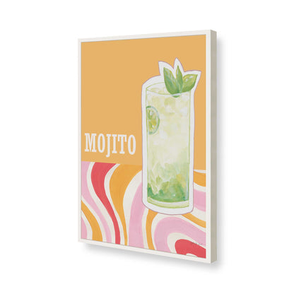 [Color:Opaque White], Picture of art in a Opaque White frame of the corner