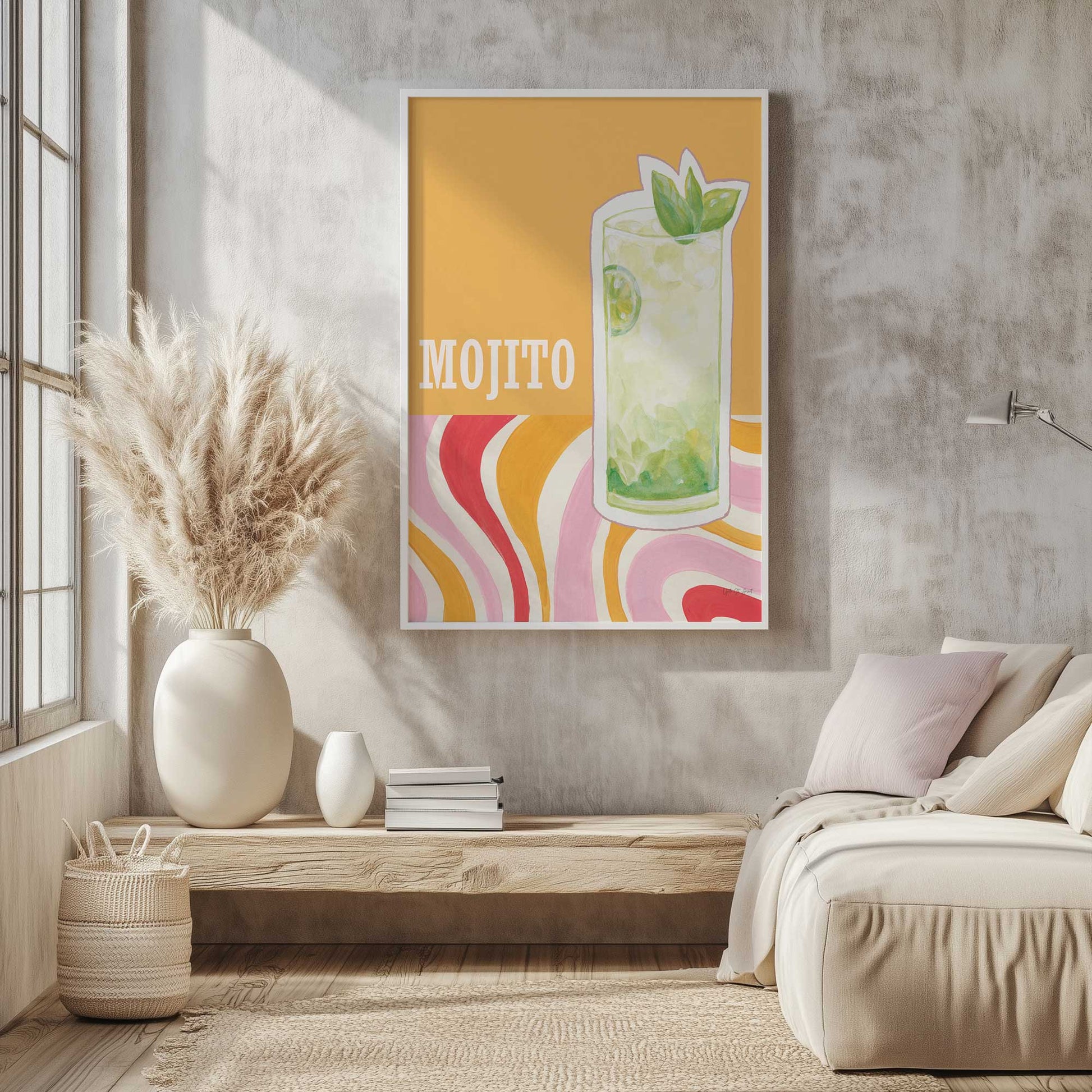 Picture of art in a room