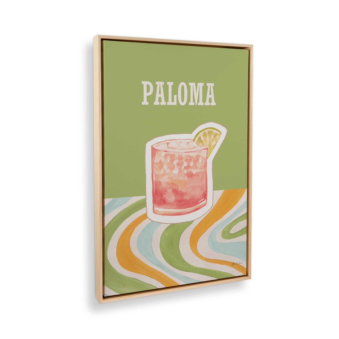 [Color:American Maple], Picture of the corner of the art