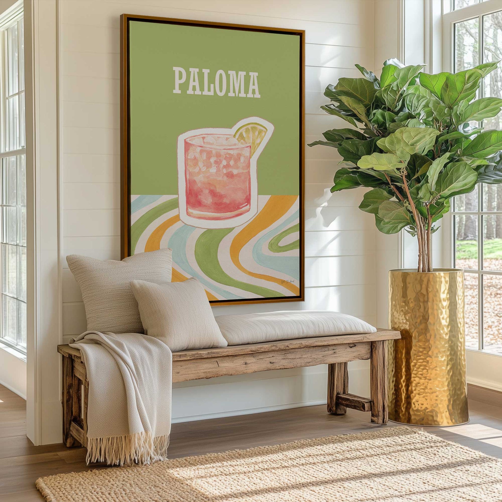 [LIFESTYLE],[SPECIAL], Art in a room