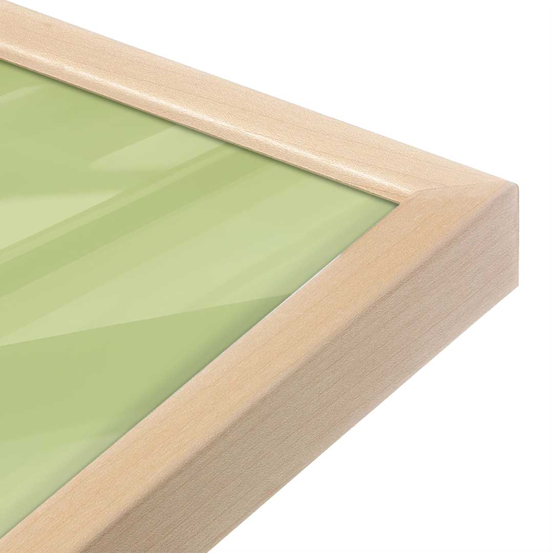 [Color:Raw Maple], Picture of art in a Raw Maple frame at an angle