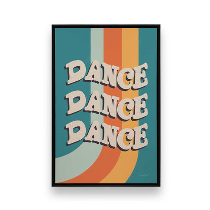 [Color:Satin Black], Picture of art in a Satin Black frame