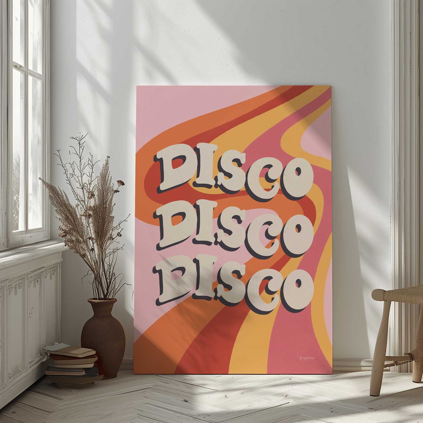 Picture of art in a room