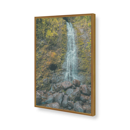 [Color:Polished Gold], Picture of art in a Polished Gold frame of the corner