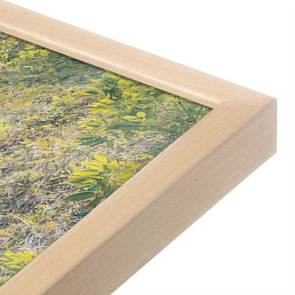 [Color:Raw Maple], Picture of art in a Raw Maple frame at an angle