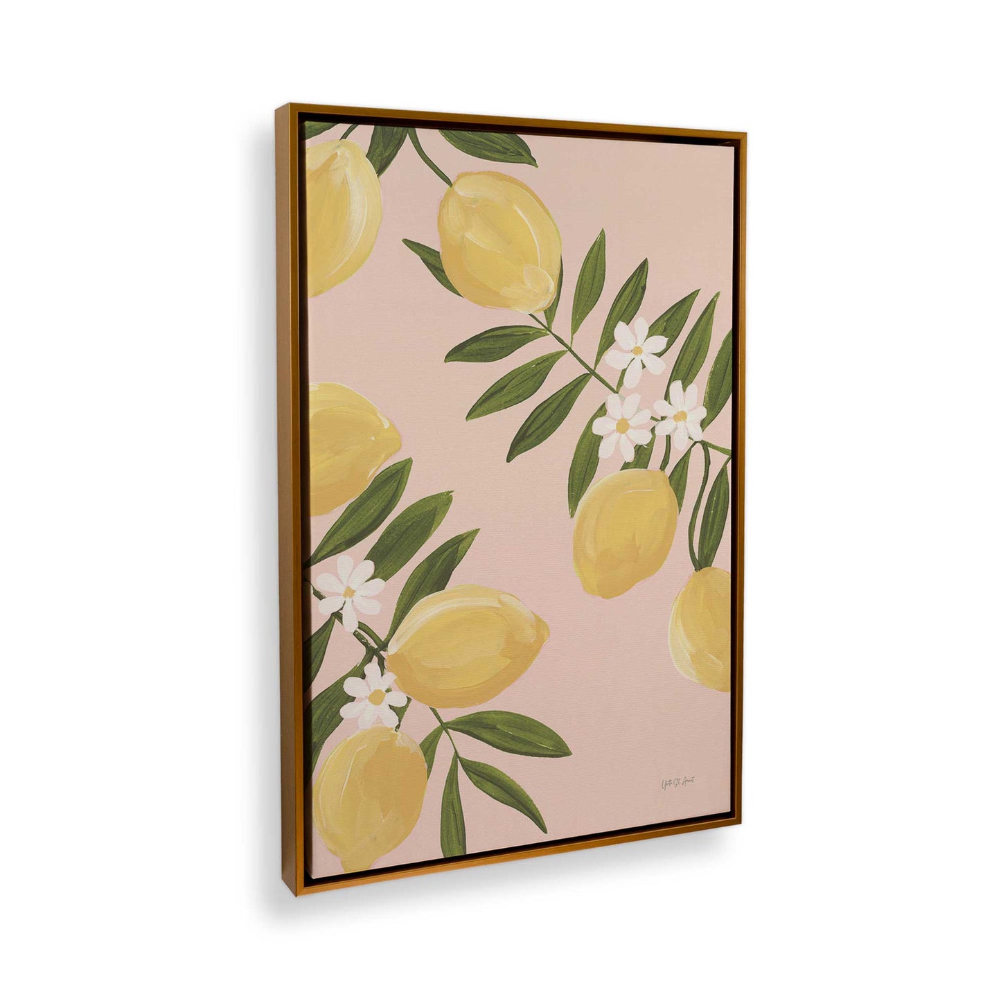 [Color:Polished Gold], Picture of the corner of the art