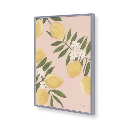 [Color:Polished Chrome], Picture of art in a Polished Chrome frame of the corner