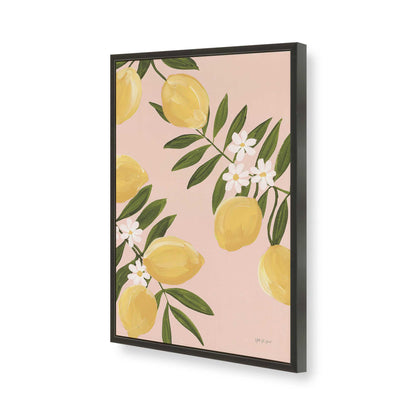 [Color:Satin Black], Picture of art in a Satin Black frame of the corner
