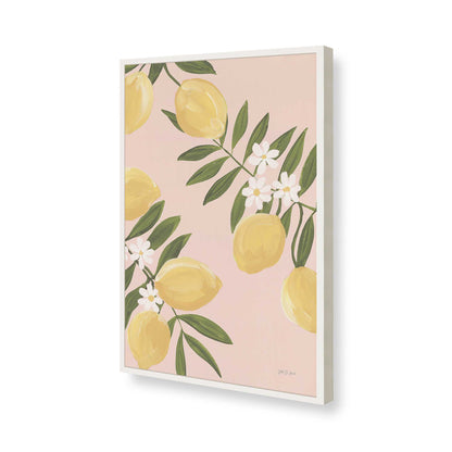 [Color:Opaque White], Picture of art in a Opaque White frame of the corner