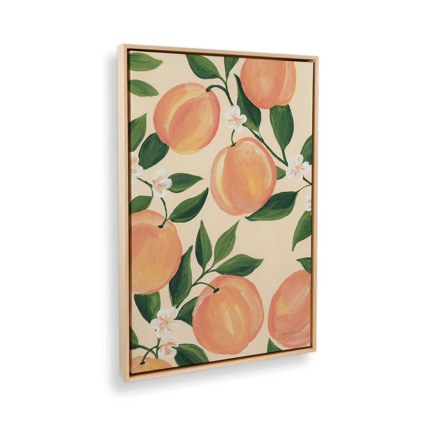 [Color:American Maple], Picture of the corner of the art