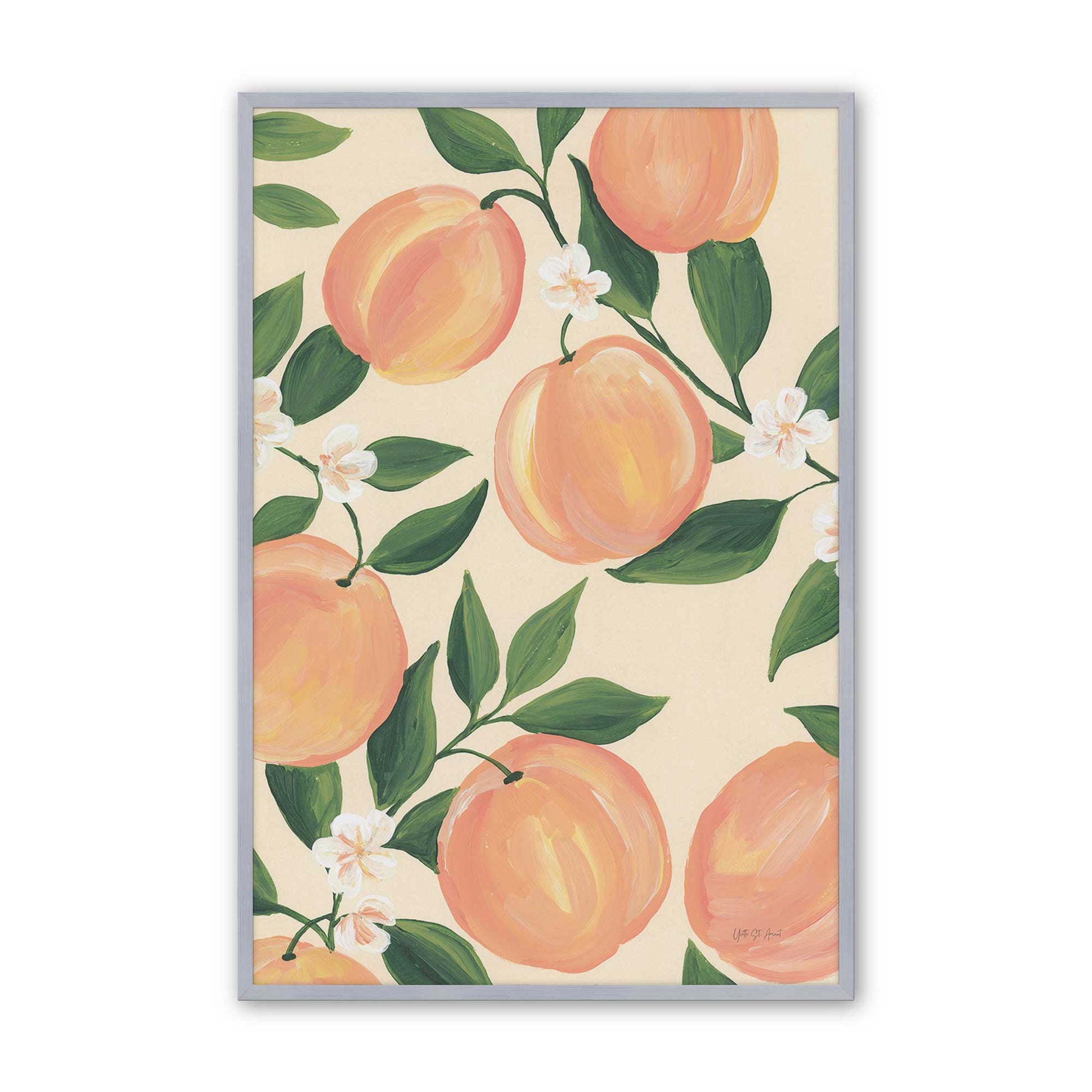 [Color:Polished Chrome], Picture of art in a Polished Chrome frame