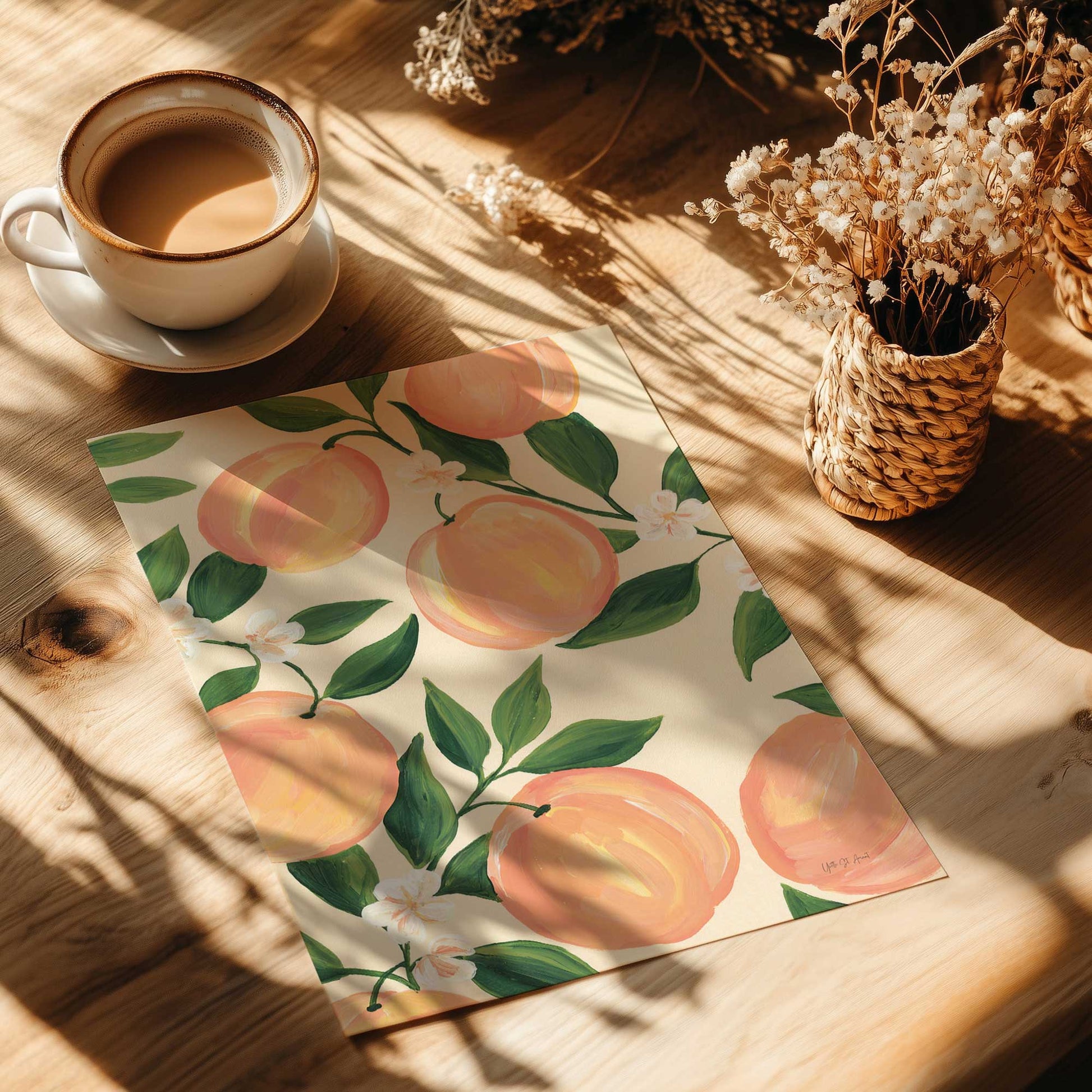[Color:Rolled Print], Picture of close up of art