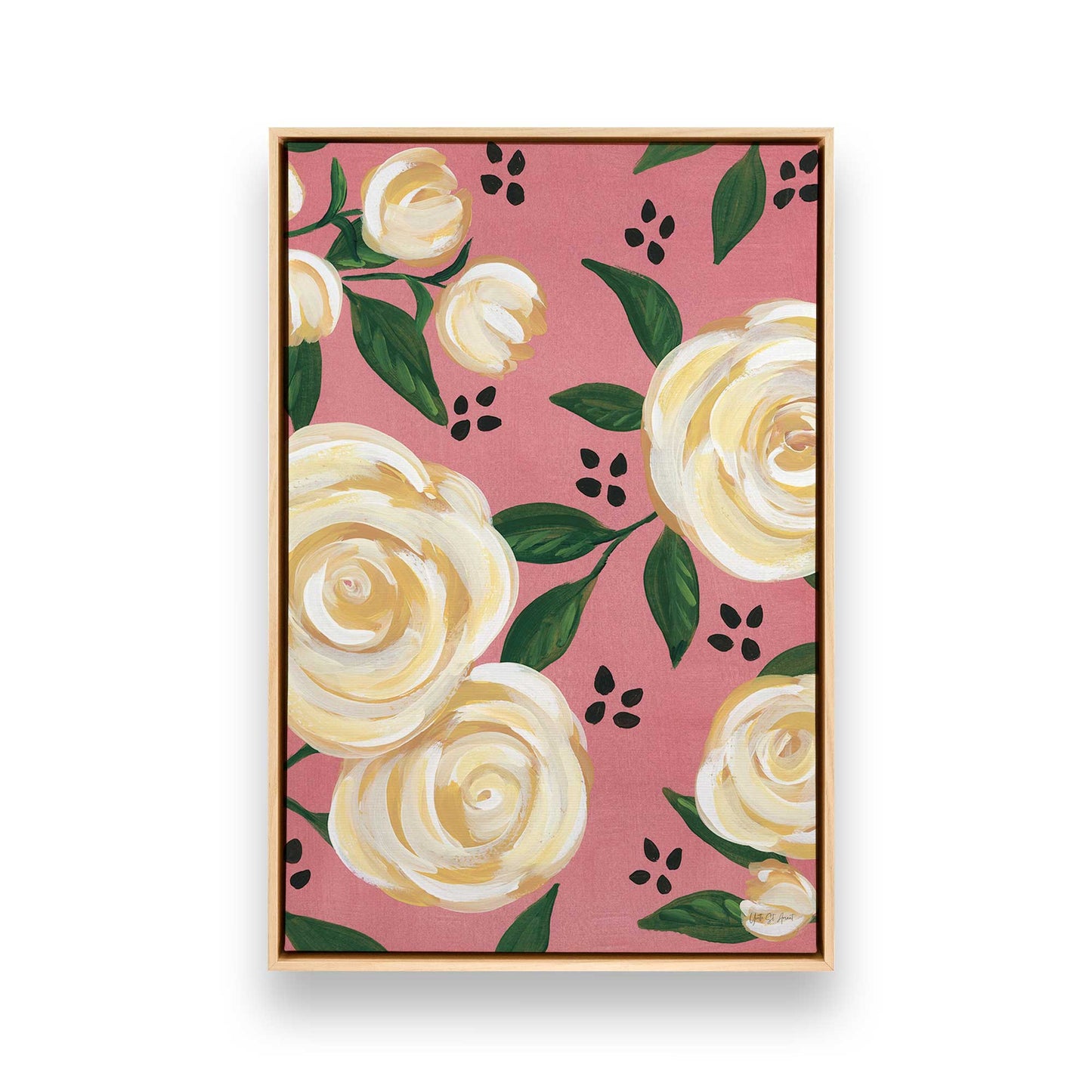 [Color:American Maple], Picture of art in a American Maple frame