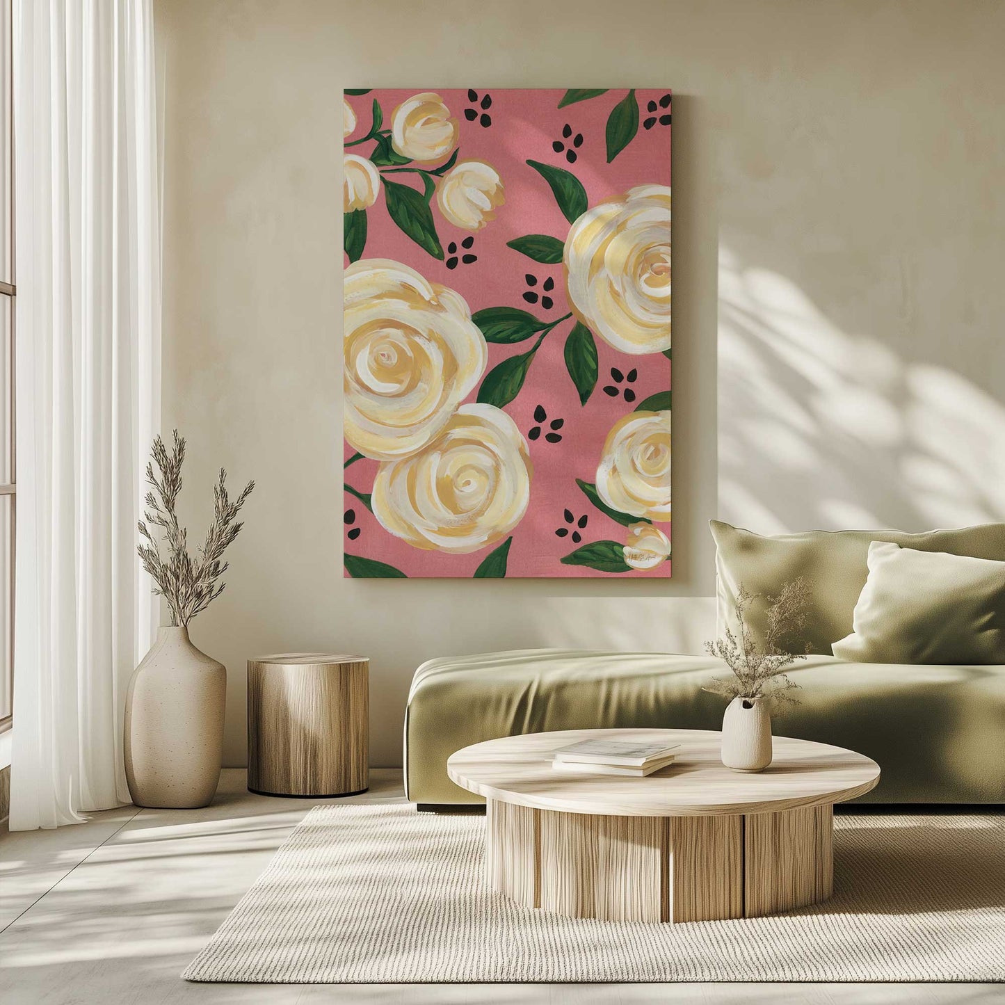 Picture of art in a room