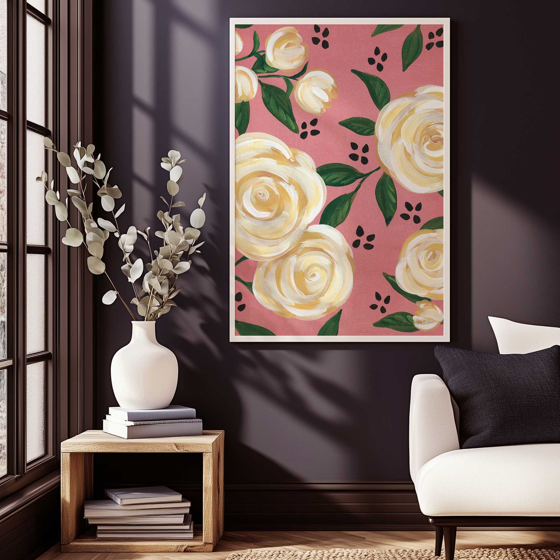 [SPECIAL],[LIFESTYLE], Picture of art hanging in a room