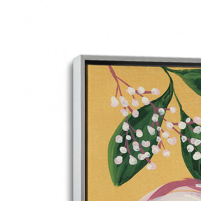 [Color:Polished Chrome], Picture of art in a Polished Chrome frame at an angle