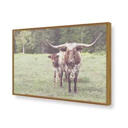 [Color:Polished Gold], Picture of art in a Polished Gold frame of the corner
