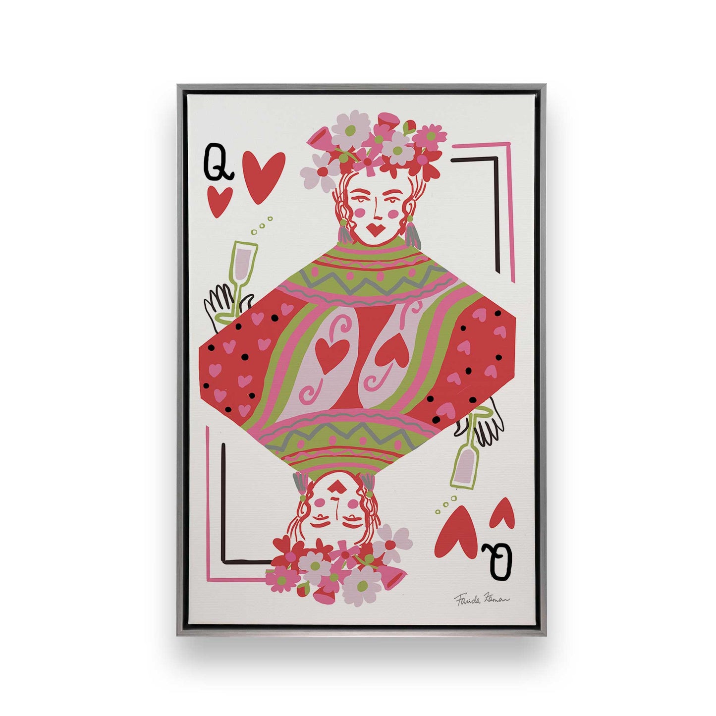 [Color:Polished Chrome], Picture of art in a Polished Chrome frame