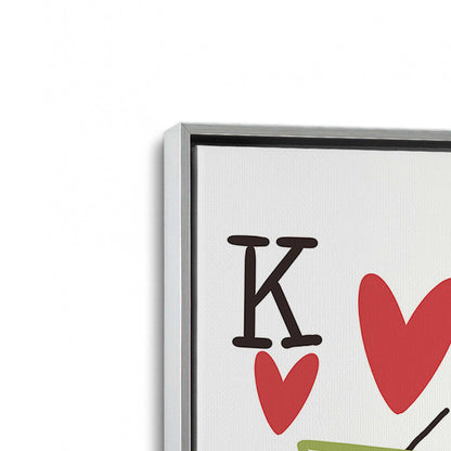 [Color:Polished Chrome], Picture of art in a Polished Chrome frame at an angle