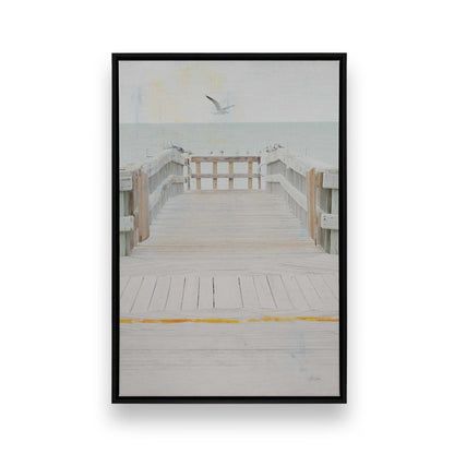 [Color:Satin Black], Picture of art in a Satin Black frame