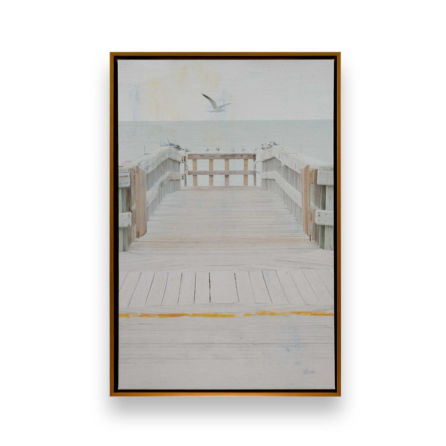 [Color:Polished Gold], Picture of art in a Polished Gold frame