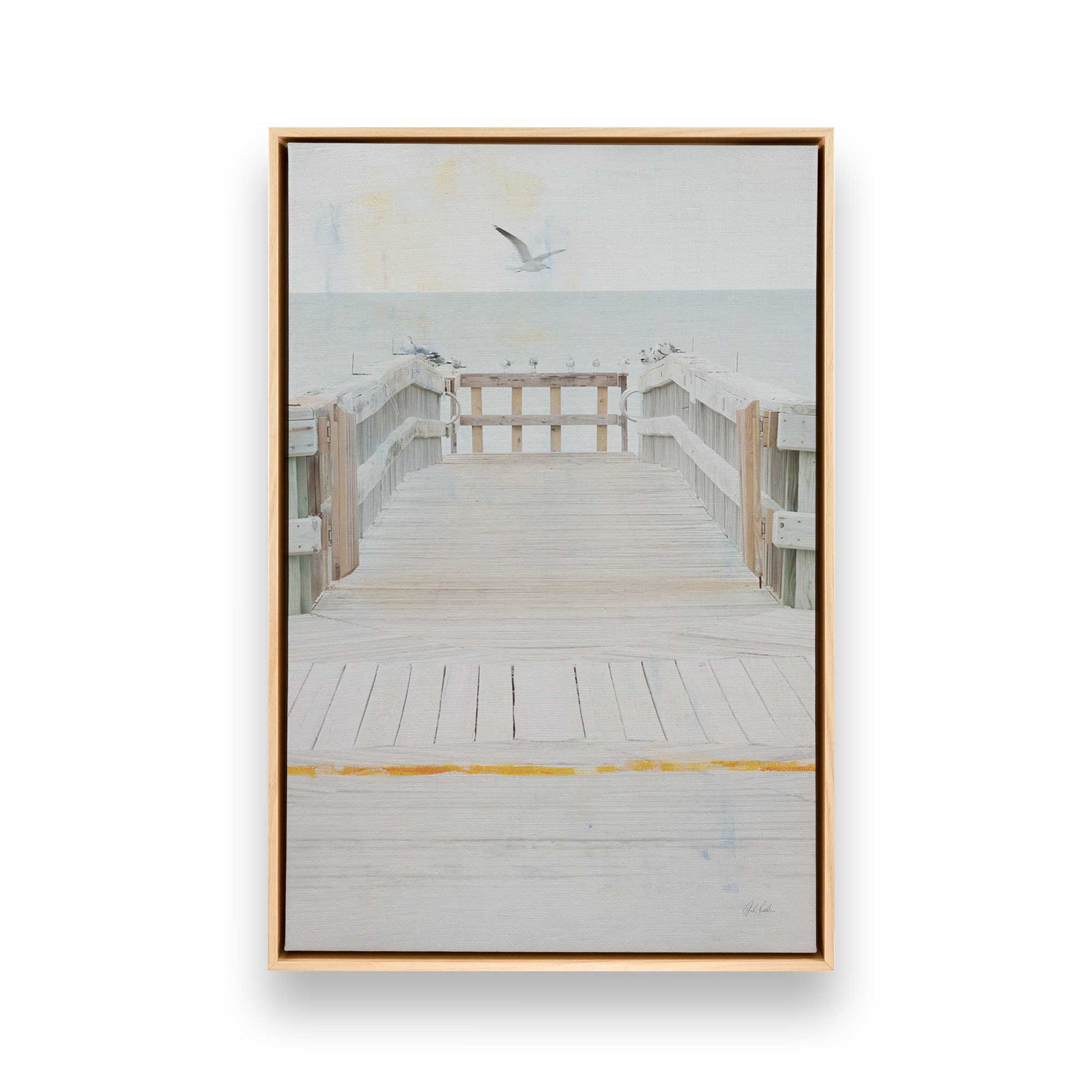 [Color:American Maple], Picture of art in a American Maple frame