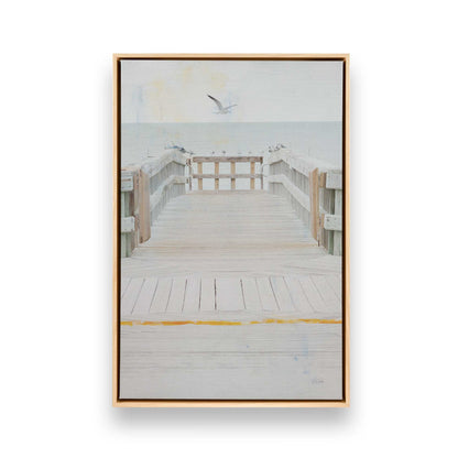 [Color:American Maple], Picture of art in a American Maple frame