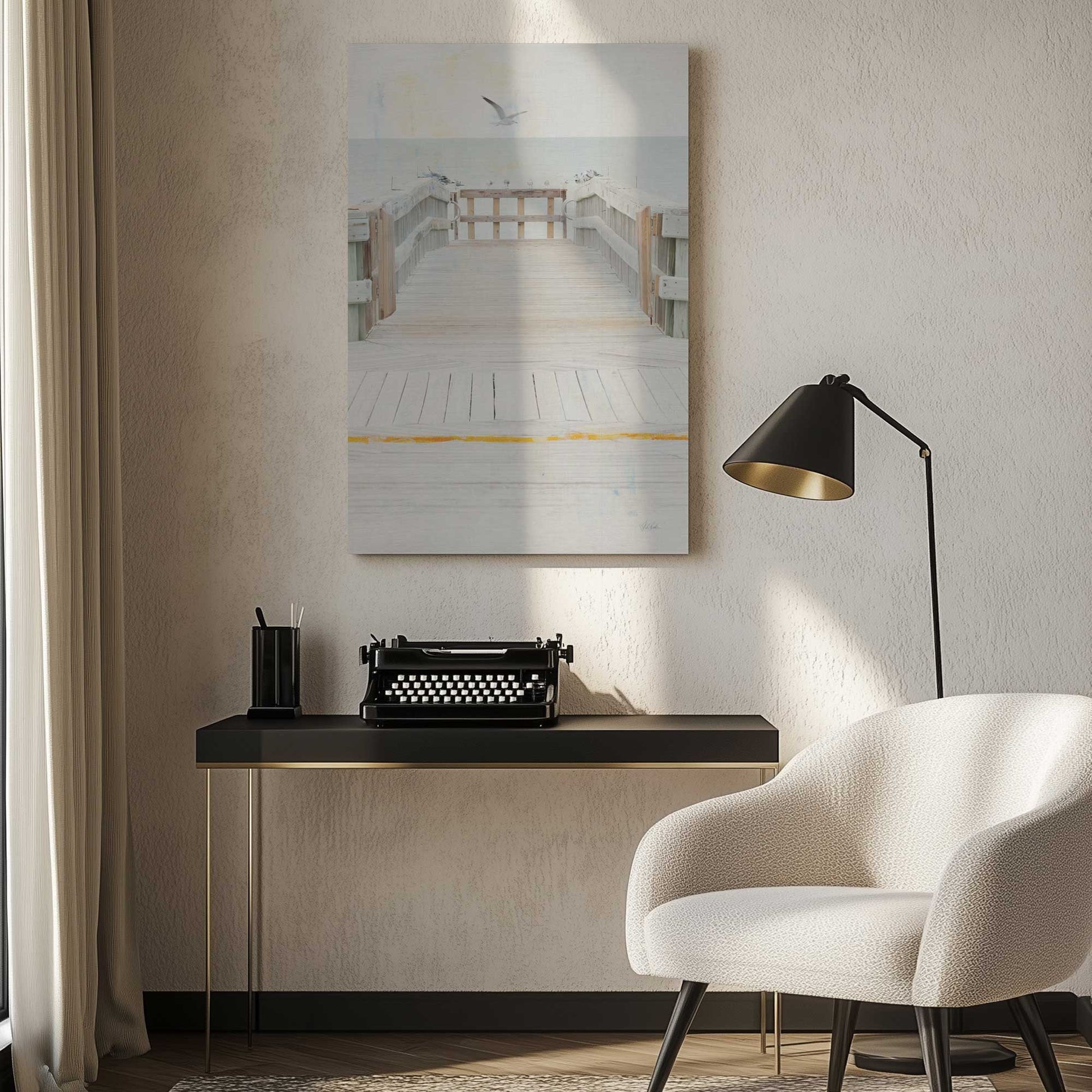 Picture of art in a room