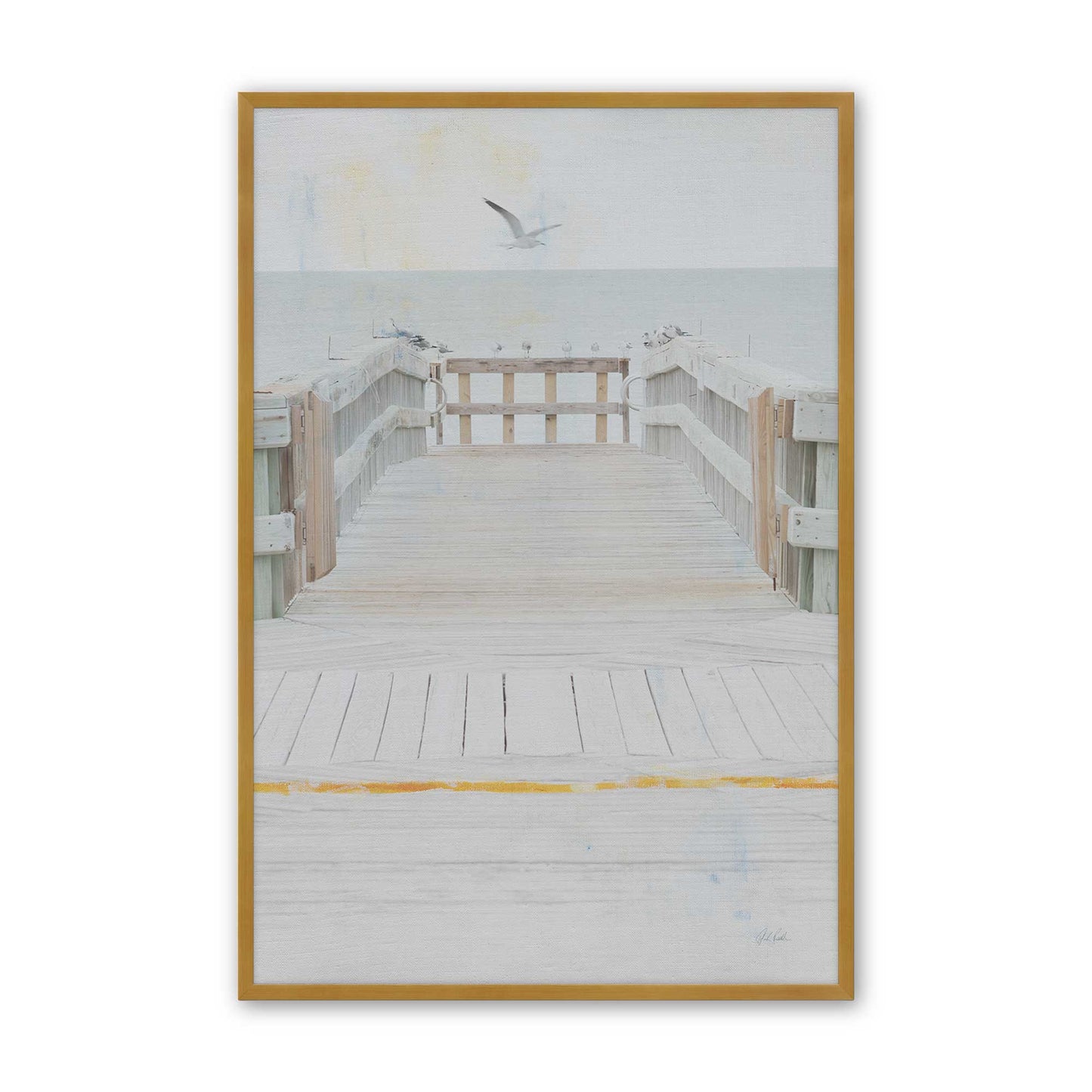 [Color:Polished Gold], Picture of art in a Polished Gold frame