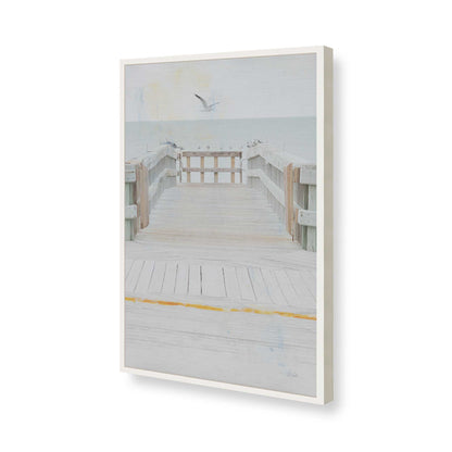 [Color:Opaque White], Picture of art in a Opaque White frame of the corner