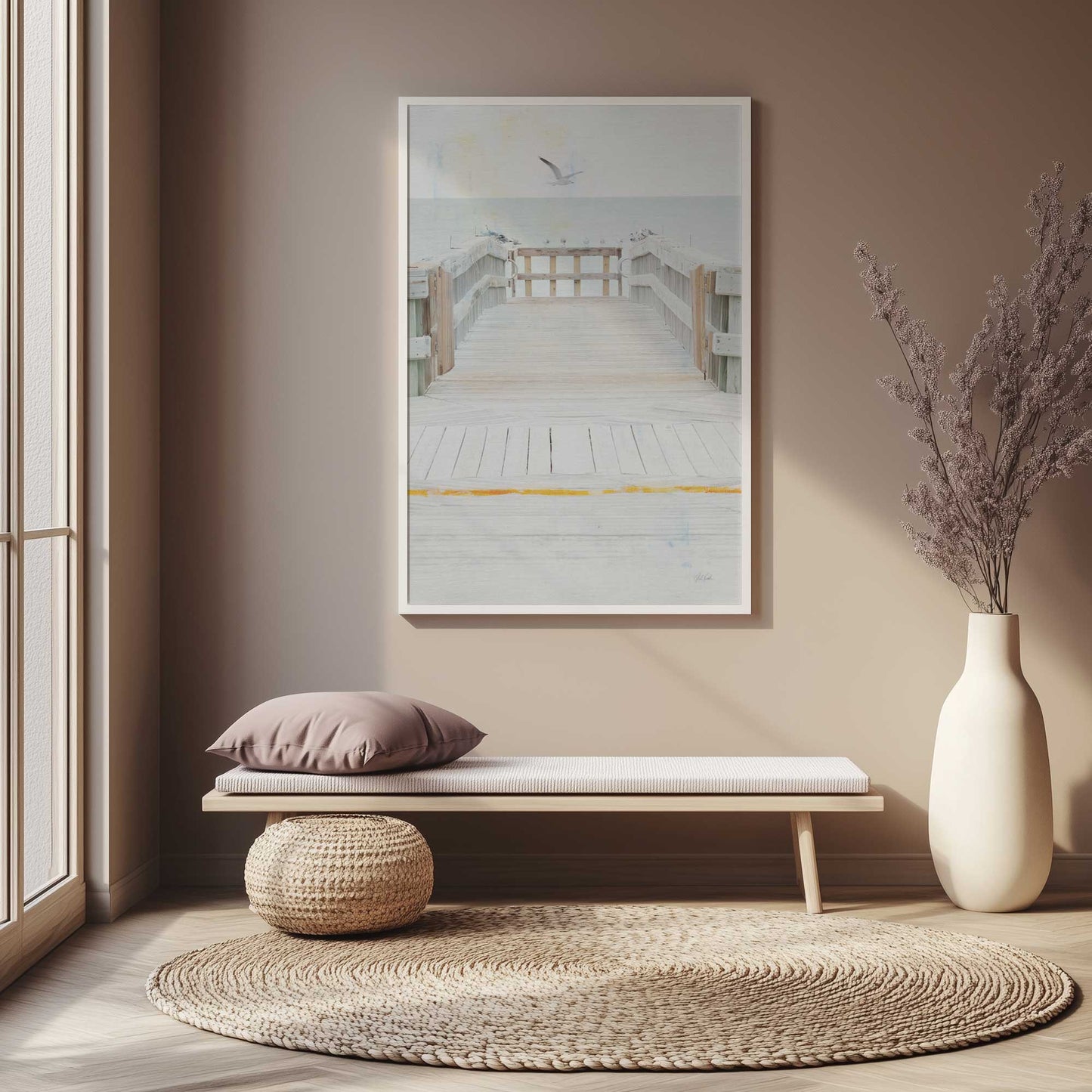 [SPECIAL],[LIFESTYLE], Picture of art hanging in a room