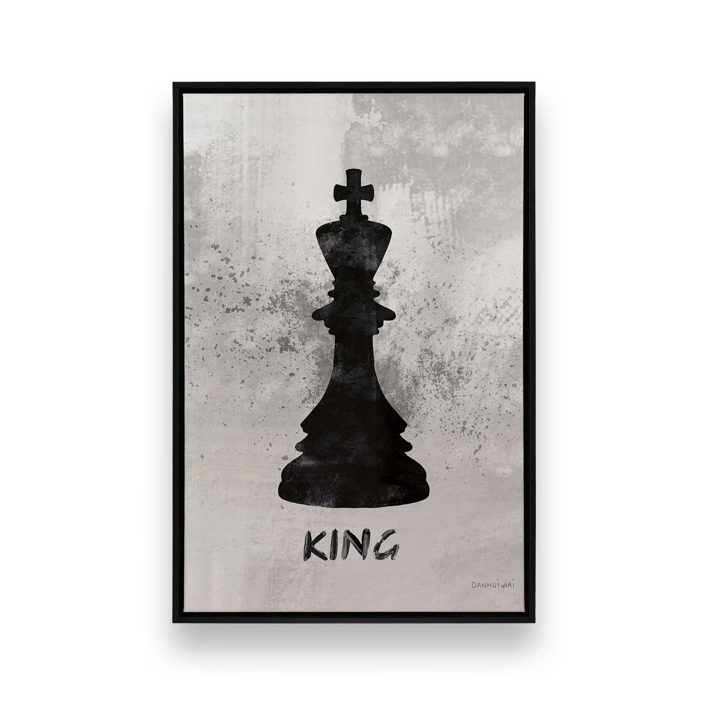 [Color:Satin Black], Picture of art in a Satin Black frame