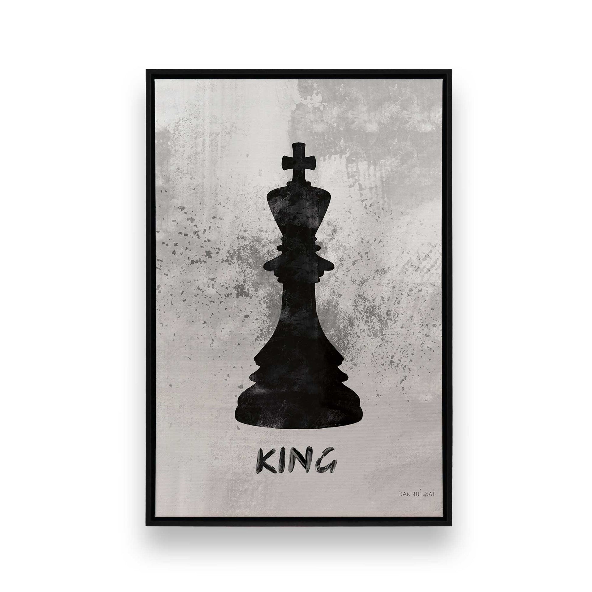 [Color:Satin Black], Picture of art in a Satin Black frame