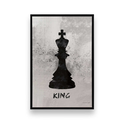 [Color:Satin Black], Picture of art in a Satin Black frame