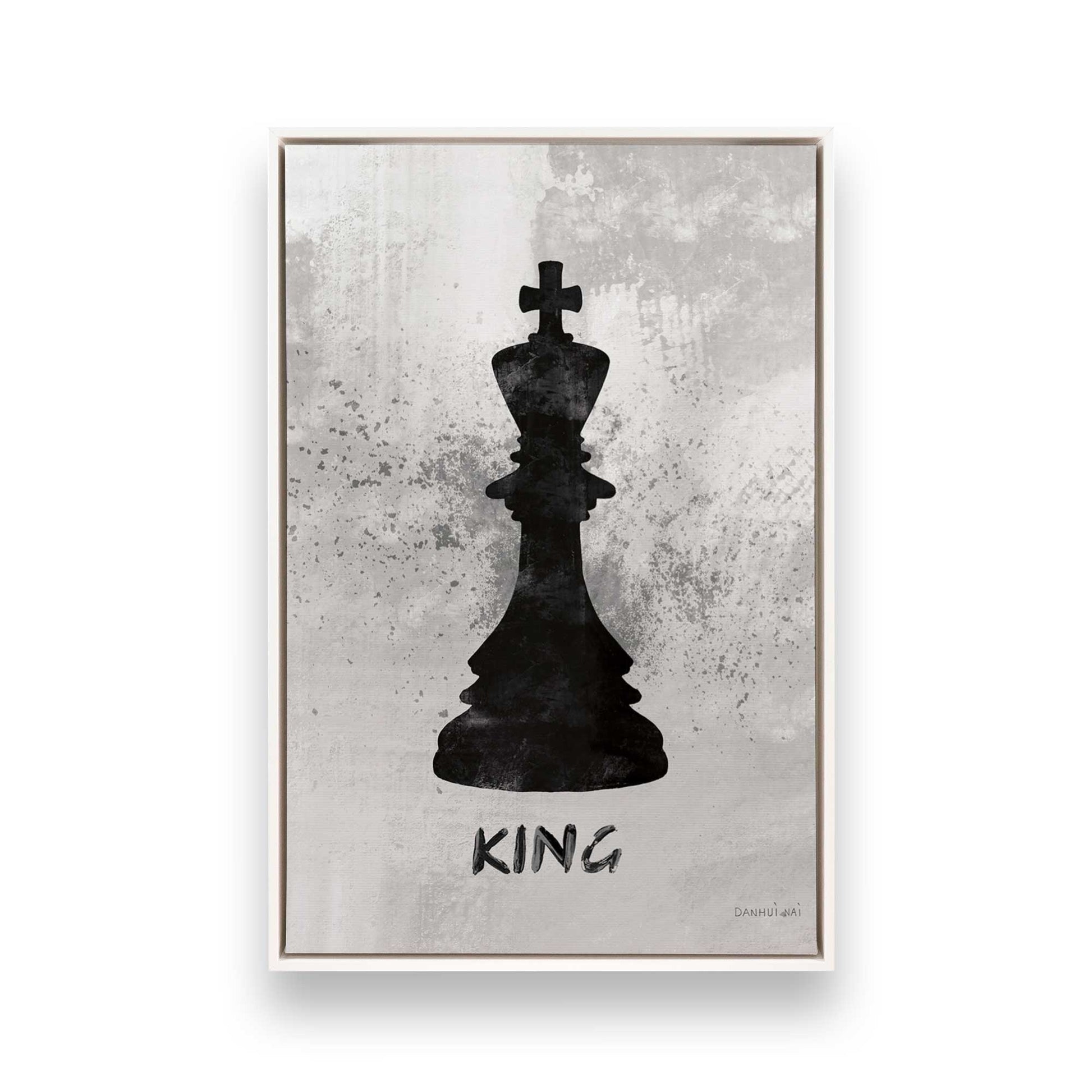 [Color:Opaque White], Picture of art in a White frame