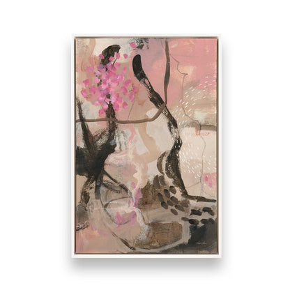 [Color:Opaque White], Picture of art in a White frame