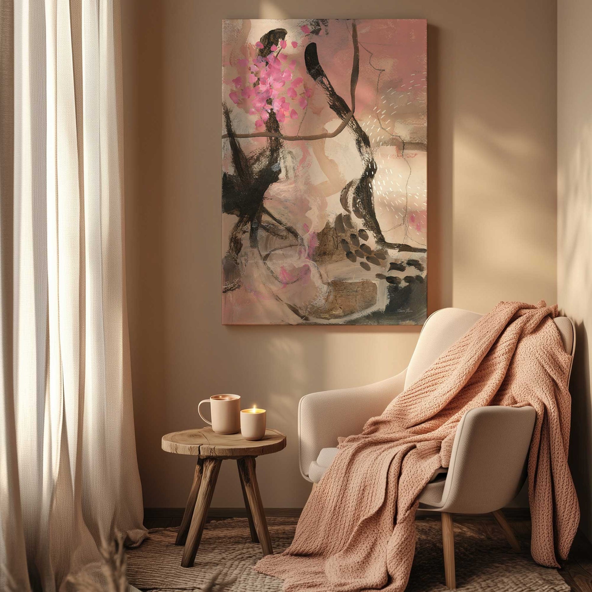 Picture of art in a room