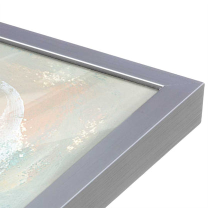 [Color:Polished Chrome], Picture of art in a Polished Chrome frame at an angle