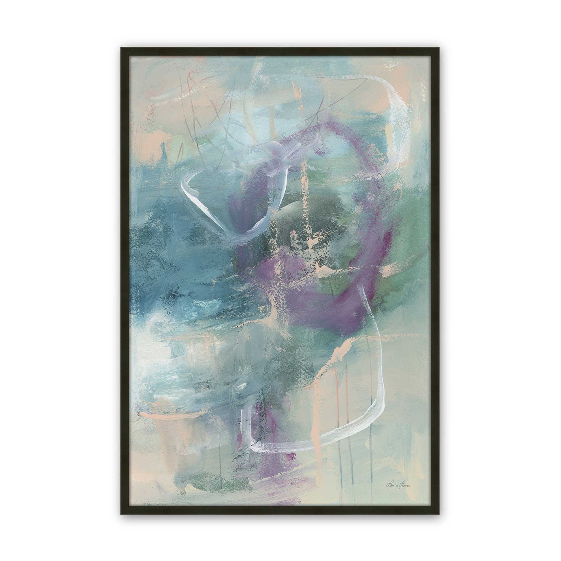 [Color:Satin Black], Picture of art in a Satin Black frame