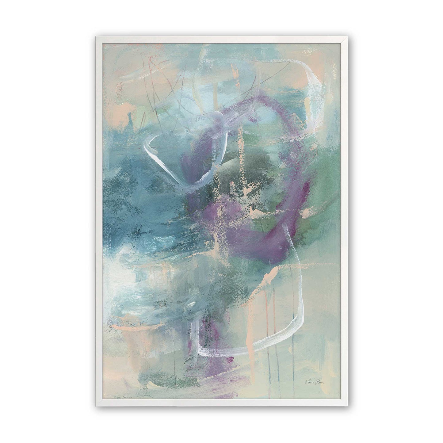 [Color:Opaque White], Picture of art in a Opaque White frame
