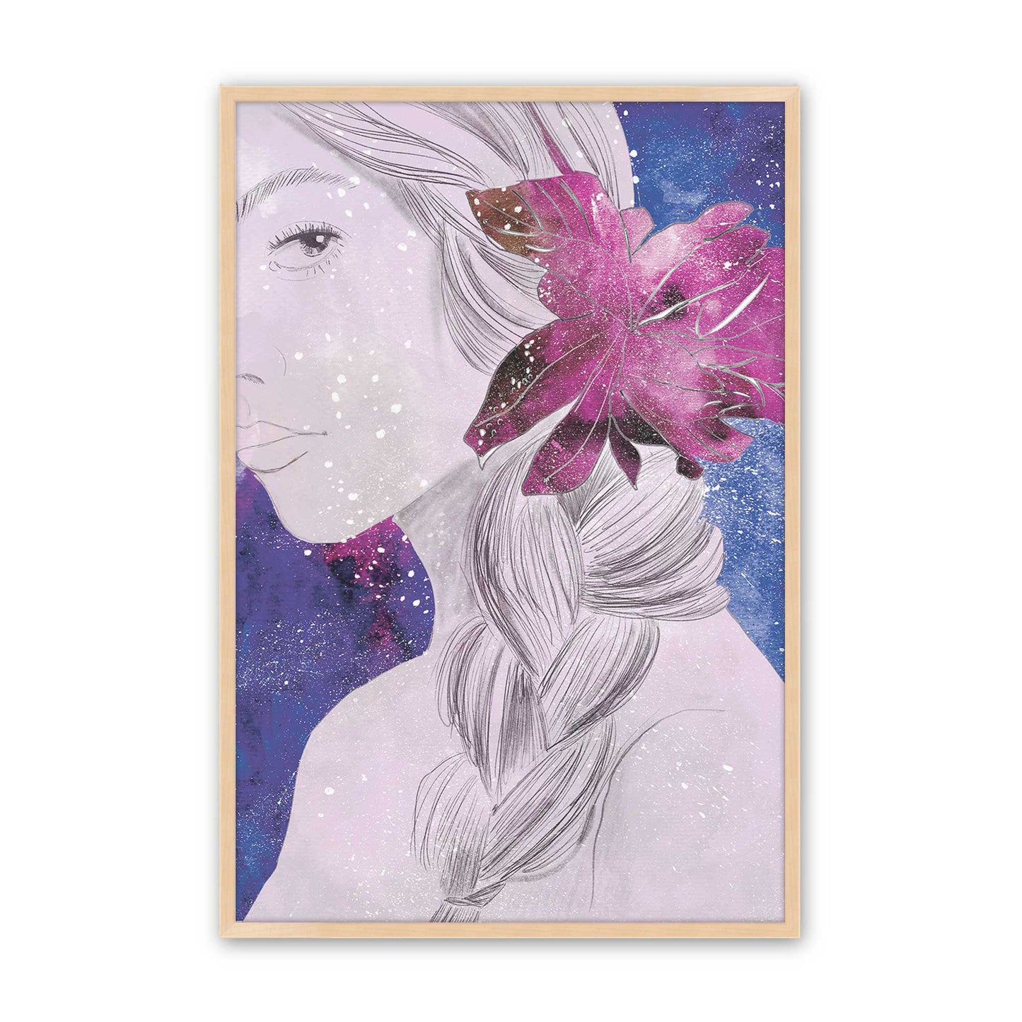 [Color:Raw Maple], Picture of art in a Raw Maple frame