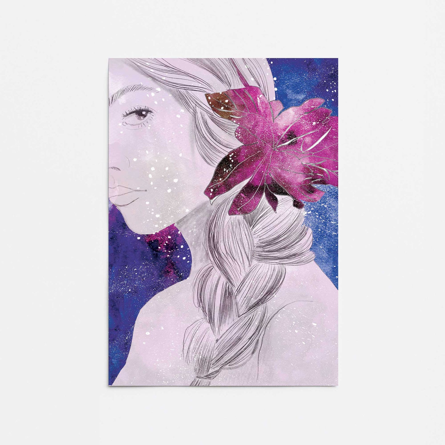 [Color:Rolled Print], Picture of close up of art